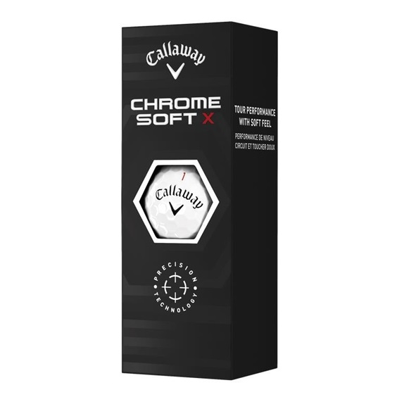 Callaway Chrome Soft X golfové míèky WHITE - zvìtšit obrázek