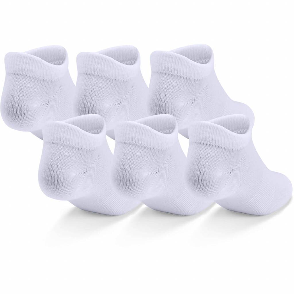 Under Armour Essential Sada 6 párù dámských ponožek WHITE - zvìtšit obrázek
