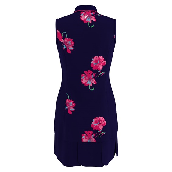 Callaway Ladies Floral Print Dress golfové šaty PEACOAT, velikost  L, XL - zvìtšit obrázek