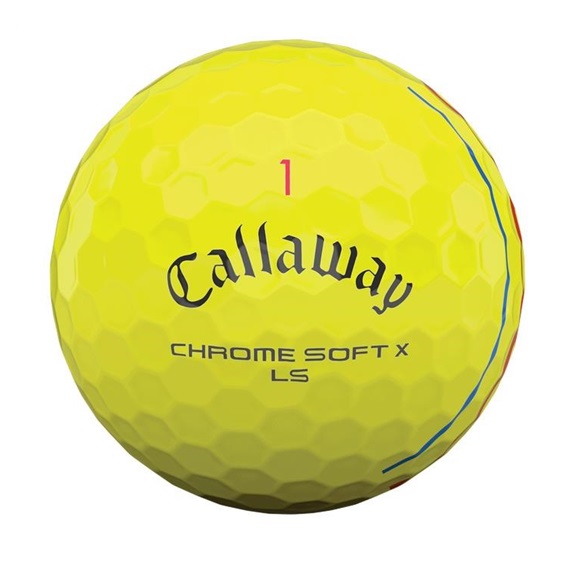 Callaway Chrome Soft X LS Triple Track Golfové míèky YELLOW - zvìtšit obrázek