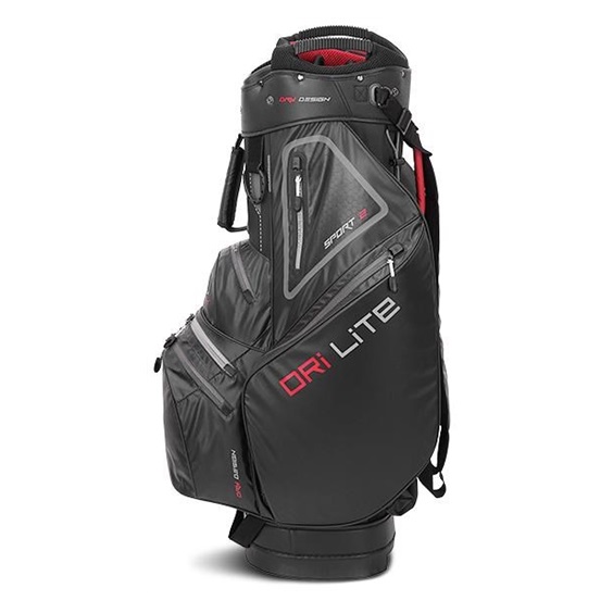 BIG MAX Dri Lite Sport 2 Cart Bag BLACK - zvìtšit obrázek