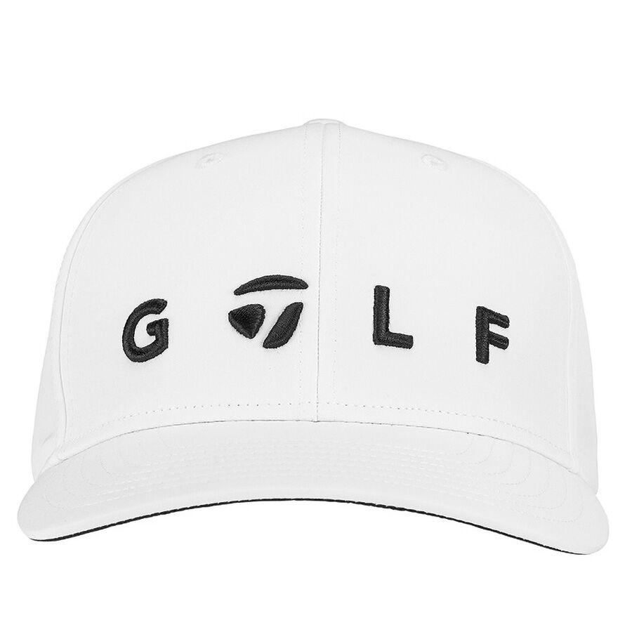 TaylorMade LIFESTYLE Golf Logo WHITE - zvìtšit obrázek